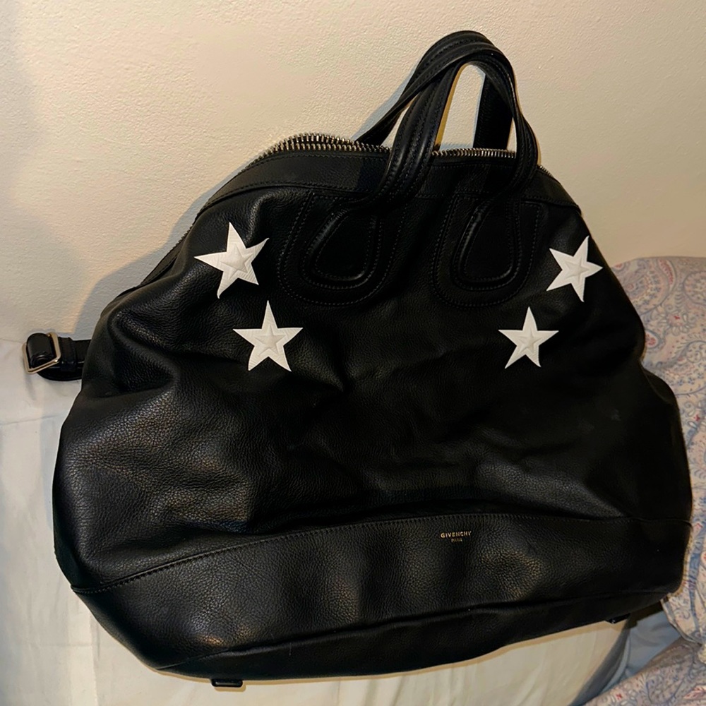 Givenchy Nightingale Star Embossed Satchel